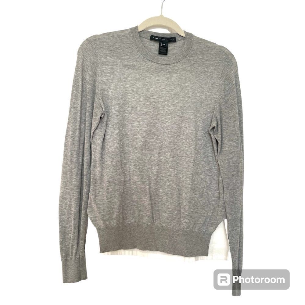 Marc by Marc Jacobs Long Sleeve Light Weight Crew Neck